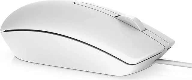 Alt view image 2 of 4 - MS116 Optical USB Wired Mouse - White