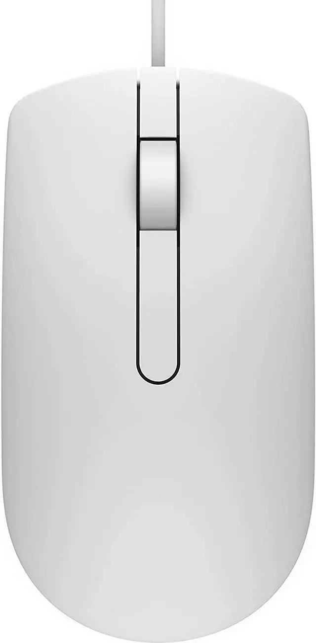 Alt view image 3 of 4 - MS116 Optical USB Wired Mouse - White