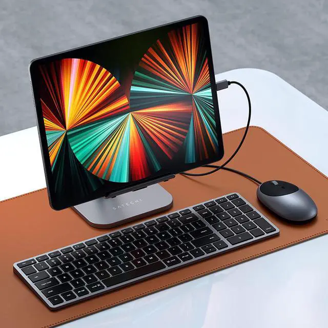 Alt view image 5 of 5 - Satechi Aluminum C1 USB-C Wired Mouse  Optical Computer Mouse  for M2/ M1 MacBook Pro/Air, M2/ M1 iPad Pro/Air, M2 Mac Mini, iMac M1 (Space Gray)