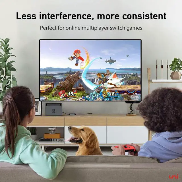 Alt view image 2 of 7 - uni USB 3.0 to Ethernet Adapter, Nintendo Switch Ethernet Adapter, Gigabit USB to RJ45 Network Adapter, LAN Adapter Compatible with Chrome OS, Windows 8/7/XP/10, macOS, Linux, and More