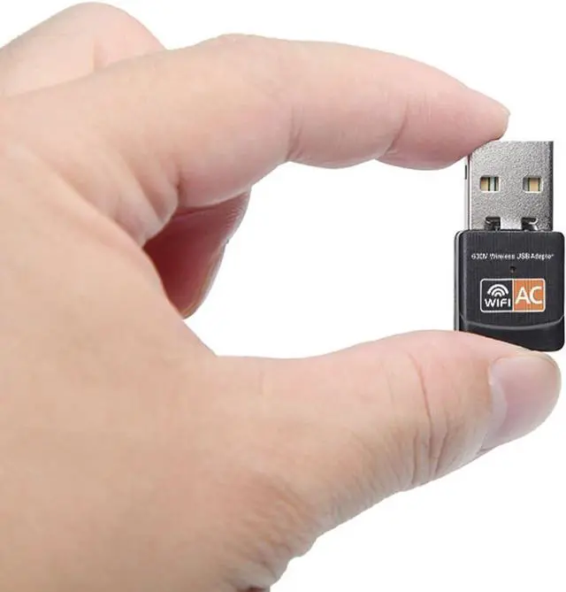 Alt view image 3 of 7 - USB Wireless Adapter 600Mbps Realtek RTL8811CU Chipset Mini Type Dual Band 11AC WiFi Dongle IEEE 802.11 a b g n ac for Laptop Desktop IPTV USB 2.0 Network Adapter for Windows 10