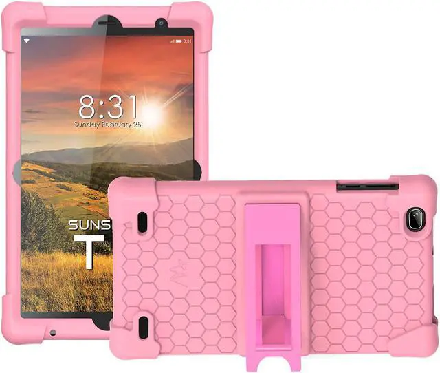 Main image of Kids Case for Sunshine T1 Elite Tablet 8 Inch/ Sunshine T1 Elite Tablet Case Cloud Mobile Sunshine T1 Elite Tablet Case Sunshine T1 Tablet Case Cloud Mobile Tablet Case - Pink