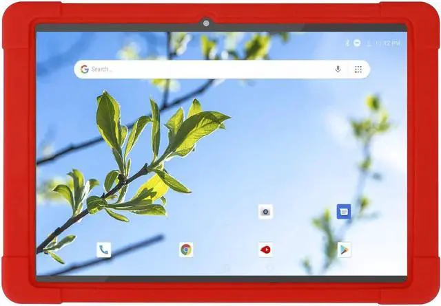 Alt view image 2 of 2 - Dragon Touch Max10 Tablet Case Dragon Touch Max10 Plus Tablet / ZONKO 10.1 inch Tablet case [Kickstand] Shockproof Silicone Stand Case Cover for Dragon Touch Max10 Tablet (Red)