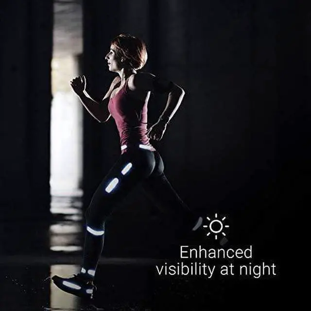 Alt view image 6 of 6 - AfterShokz Air AS650CR Open-Ear Wireless Bone Conduction Headphones with Reflective Strips, Canyon Red