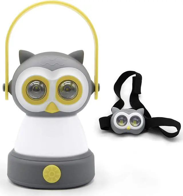Main image of Outdoor Equipment LED Camping Lantern & Headlamp Set for Kids, FANT.LUX Battery Powered Night Light for Emergency, Hurricane, Lightweight Tent Lamp