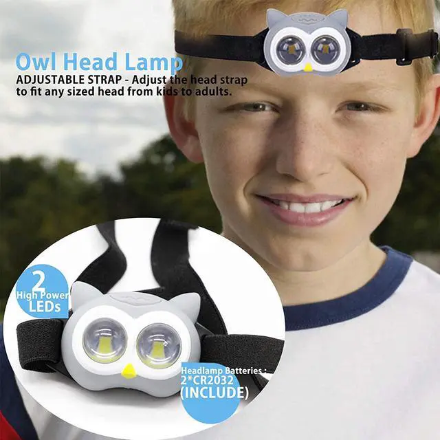 Alt view image 7 of 7 - Outdoor Equipment LED Camping Lantern & Headlamp Set for Kids, FANT.LUX Battery Powered Night Light for Emergency, Hurricane, Lightweight Tent Lamp