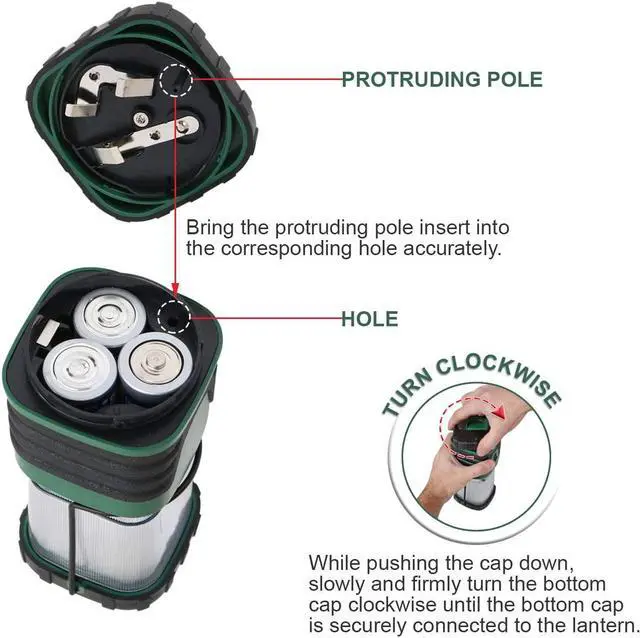 Alt view image 4 of 6 - AYL Starlight 700 - Water Resistant - Shock Proof - Long Lasting Up to 6 Days Straight - 1300 Lumens Ultra Bright LED Lantern - Perfect Lantern for Hiking, Camping, Emergencies, Hurricanes, Outages