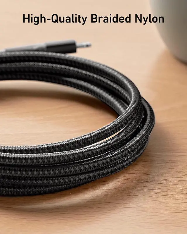 Alt view image 4 of 6 - Powerline+ II Lightning Cable (10 ft) MFi Certified Charger Cable Extra Long iPhone Charging Cord Compatible with iPhone SE / 11 Pro Max/Xs Max/XR/X / 8/7 / 6S iPad and More
