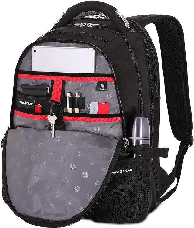 Alt view image 6 of 7 - 2769 Scansmart Backpack Black 17.5-Inch