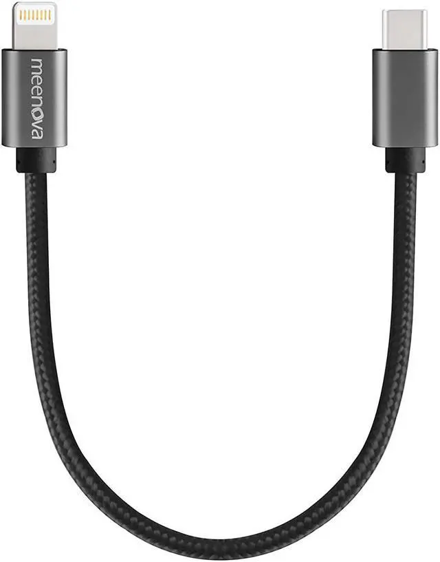 Main image of USB C DAC OTG Cable 0.5ft/15cm for iPhone13/iPad8/iPod Oxygen-free Copper Core iOS15 to Type C Male Adaptor for Amplifier Fiio BTR 5 Q3S BTR3K KA3 LT-LT1 qudelix 5k HiBy FC3 5 FD3 HIDIZS S9 PRO