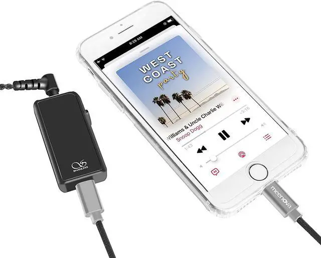 Alt view image 2 of 7 - USB C DAC OTG Cable 0.5ft/15cm for iPhone13/iPad8/iPod Oxygen-free Copper Core iOS15 to Type C Male Adaptor for Amplifier Fiio BTR 5 Q3S BTR3K KA3 LT-LT1 qudelix 5k HiBy FC3 5 FD3 HIDIZS S9 PRO