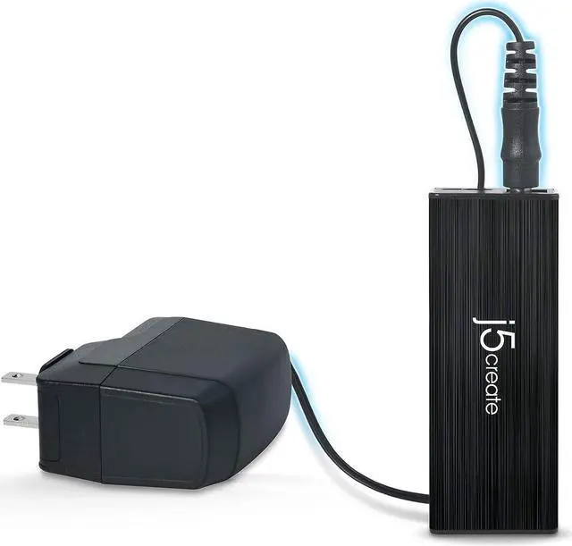 Alt view image 6 of 6 - j5create 4-Port Powered USB 3.0 Data Hub with 2 ft Extended Cable [15W Power Adapter Included] for Mac, MacBook, Windows, Laptop, Surface, XPS, PC (JUH340)