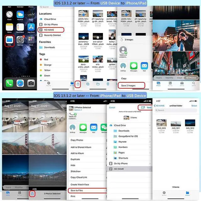 Alt view image 4 of 7 - Lightning Hub iPad Adapter, 6-in-1 Lightning to HDMI Digital AV Converter, TF & SD Card Reader, USB Camera Adapter, Power Delivery Compatible with iPhone, iPad and More USB Devices