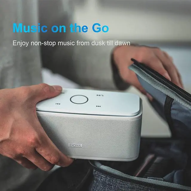 Alt view image 5 of 7 - DOSS SoundBox Touch Wireless Bluetooth Speaker-12W HD Sound with Rich Bass