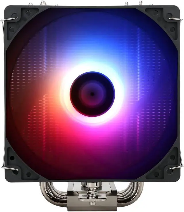 Alt view image 6 of 7 - BA120 ARGB CPU Air Cooler, 6 Heat Pipes, TL-C12CG-S PWM Quiet Fan CPU Cooler with S-FDB Bearing, for AMD AM4/AM5/Intel 1700/1150/1151/1200/1851, PC Cooler