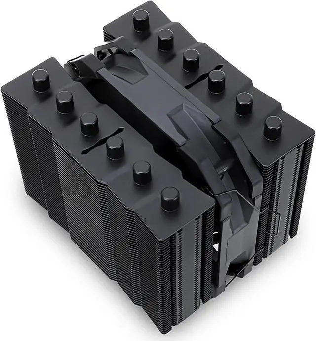 Main image of Thermalright Silver Soul 135 Black CPU Cooler Dual Towers, 6 Heat Pipes, 135MM Hight, TL-D12PRO PWM Fan, Aluminium Heatsink Cover, AGHP Technology, for AMD AM4 AM5/Intel 1700/1150/1151/1200/2011