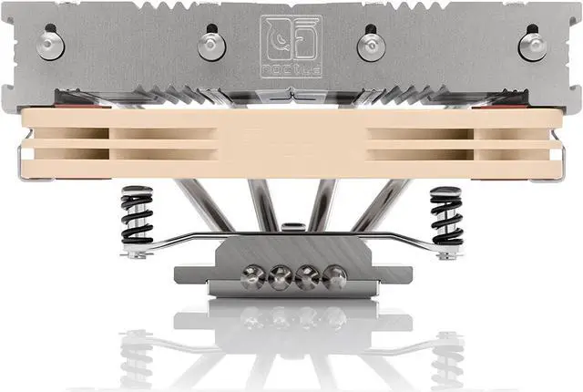 Alt view image 2 of 5 - NH-L12S Premium Low Profile CPU Cooler with Quiet 120mm PWM Fan (Brown)
