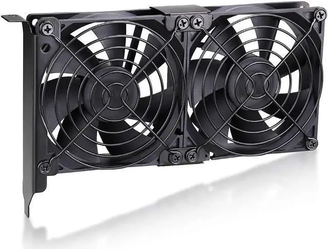 Main image of Wathai Graphic Card Pcl Slot Fan 2 x 90mm 92mm for CPU GPU Cooler VGA Cooling