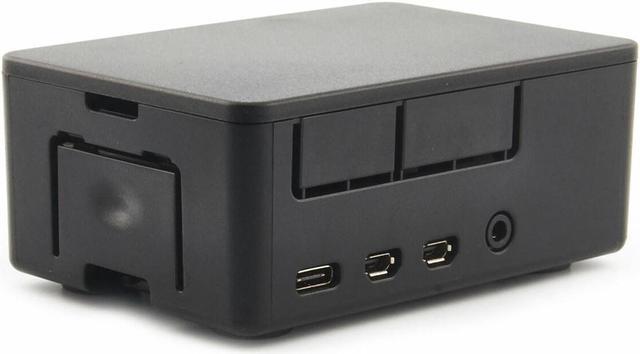 Alt view image 4 of 6 - Raspberry Pi 4 Model B 4GB with Case, Power supply, Heatsinks