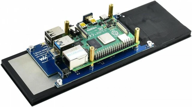 Alt view image 5 of 7 - 7.9inch Capacitive Touch Screen LCD, 400×1280, HDMI, IPS, Toughened Glass Cover