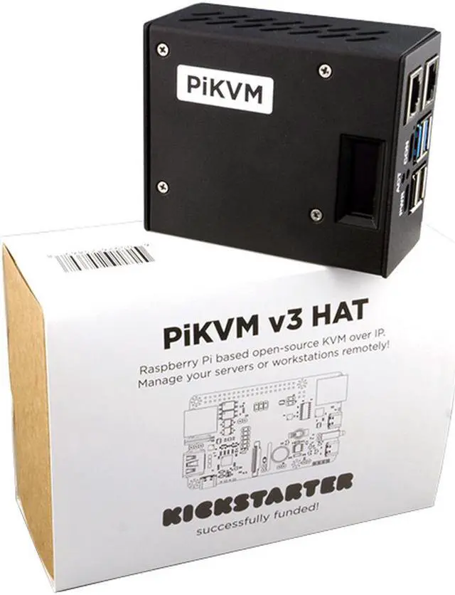 Alt view image 4 of 4 - PiKVM V3 Pre-Assembled