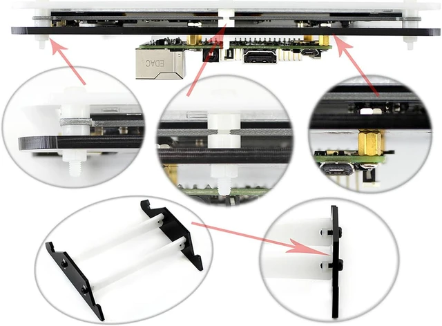 Alt view image 5 of 5 - 7inch HDMI LCD (B) + Bicolor case