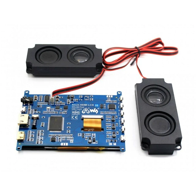 Alt view image 4 of 5 - 5inch HDMI LCD (H) Display, 800x480, Capacitive