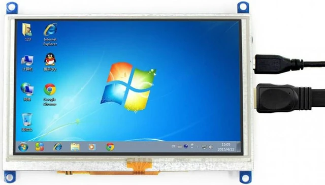 Alt view image 2 of 7 - 5inch HDMI LCD (G) Display, 800x480, Resistive