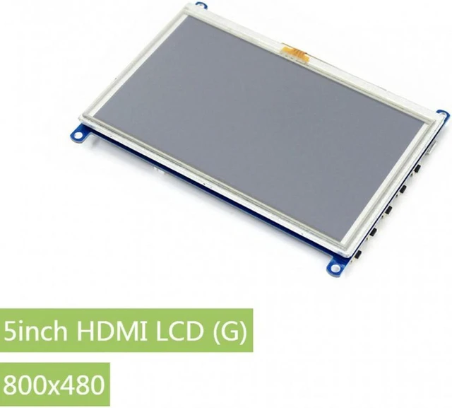 Main image of 5inch HDMI LCD (G) Display, 800x480, Resistive