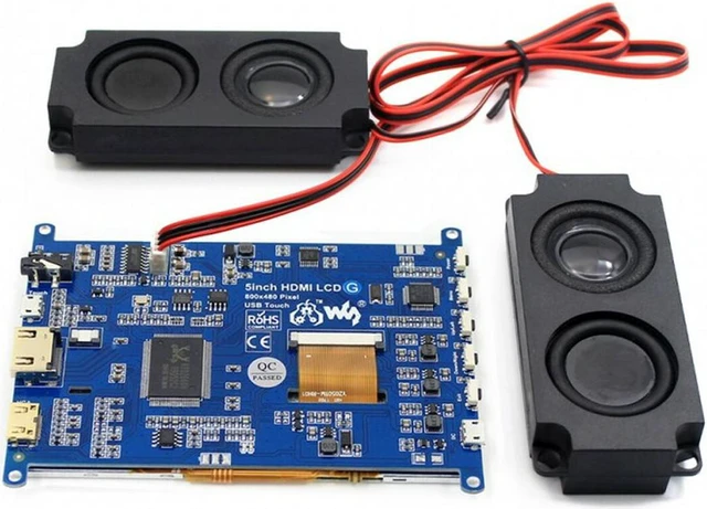 Alt view image 3 of 7 - 5inch HDMI LCD (G) Display, 800x480, Resistive