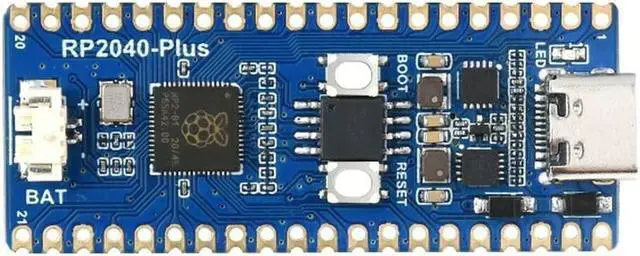 Alt view image 2 of 3 - RP2040-Plus, a Pico-like MCU Board Based on Raspberry Pi MCU RP2040, Plus ver.