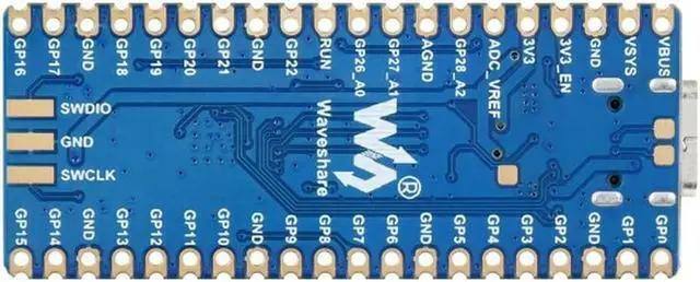 Alt view image 3 of 3 - RP2040-Plus, a Pico-like MCU Board Based on Raspberry Pi MCU RP2040, Plus ver.