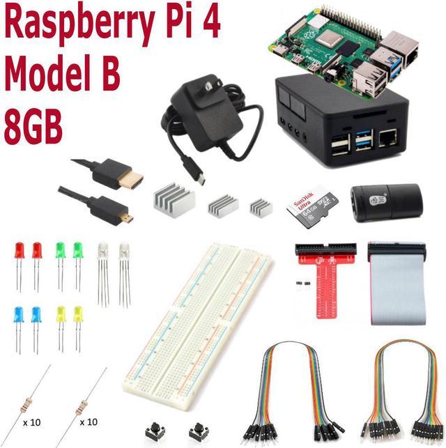 Raspberry Pi 4 Model B 8GB Ultimate Kit - Newegg.com