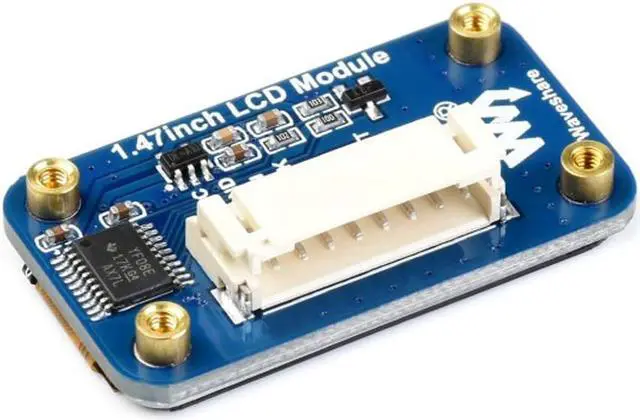 Alt view image 4 of 6 - 1.47inch LCD Display Module, Rounded Corners, 172x320 Resolution, SPI Interface