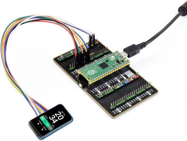 Alt view image 5 of 6 - 1.47inch LCD Display Module, Rounded Corners, 172x320 Resolution, SPI Interface