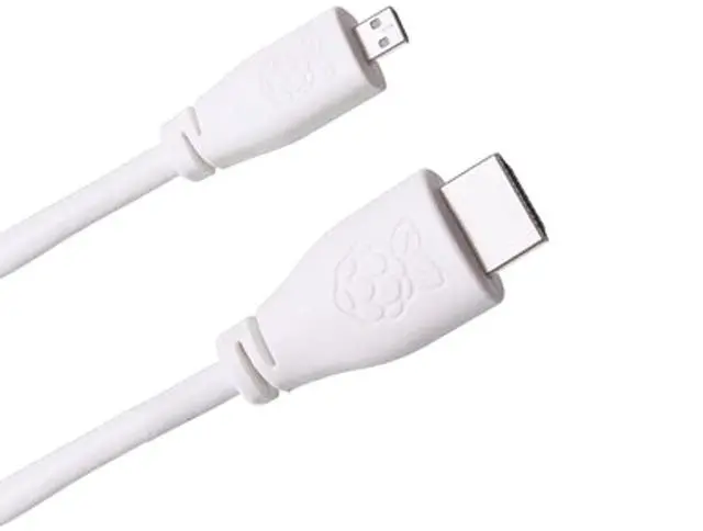 Alt view image 6 of 6 - Raspberry PI 4 2GB Official Kit (White)