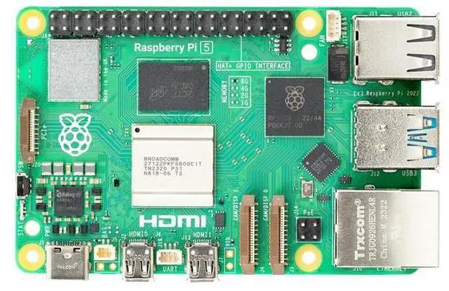 Alt view image 2 of 7 - Raspberry Pi 5  8GB AI HAT+ 13 TOPS Kit