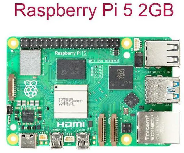 Alt view image 2 of 7 - Raspberry Pi 5 2GB Starter Kit Pro White