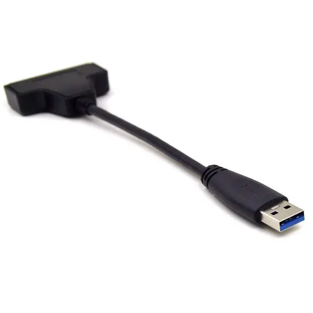 Alt view image 3 of 7 - USB 3.0 to SATA Adapter Cable for 2.5 inch SSD/HDD Drives - SATA to USB 3.0 External Converter and Cable,USB 3.0 - SATA III converter (SATA-USB 3.0 converter cable) - OEM