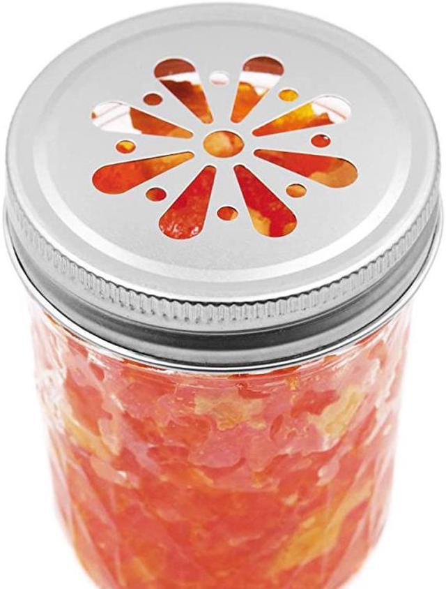 Orange & Citrus Aromatherapy Car Air Freshener(Gel Type). Handcrafted  Natural Air Freshener for Car and Small Room. Chemical Free & Non Toxic.  Ball Mason 4 Ounce (113g) jar. 
