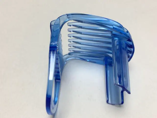 Alt view image 4 of 4 - New HAIR CLIPPER COMB Prewave Compatible With Philips Beard Trimmer Pro Skin Advanced QT4006/15 QT4005/15 QT4001/15 QT4011/15 Shaver Replacement Accessories Parts Plastic Blue