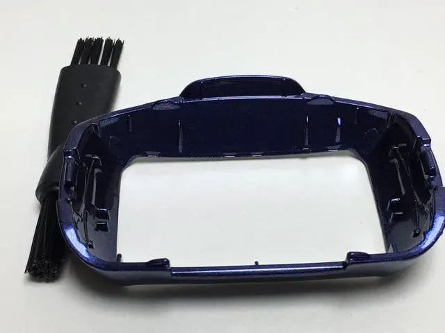 Alt view image 6 of 6 - New Blue Shaver Head Holder Foil Frame Prewave Compatible With Panasonic Arc5 ES-ELV9 ES-LV94 ES-LV96 ES-LV96-S ES-CLV96 ES-LV95 ES-LV95-S ES-LV9A-S ES-LV9B-S Generic Wet/Dry Razor heads Cover parts