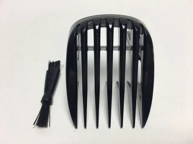 Alt view image 4 of 6 - New HAIR CLIPPER COMB Trimmer BEARD Prewave Compatible With Philips COMB HC7460 HC7462 HC7460/13 HC7460/15 Series 7000 7-24MM MEDIUM Men's clipper hair Shaver Rzaor head  Black Replacement Parts