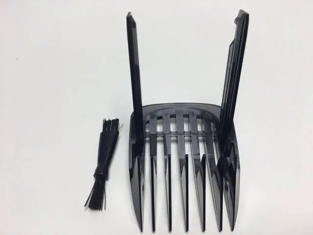 Alt view image 5 of 6 - New HAIR CLIPPER COMB Trimmer BEARD Prewave Compatible With Philips COMB HC7460 HC7462 HC7460/13 HC7460/15 Series 7000 7-24MM MEDIUM Men's clipper hair Shaver Rzaor head  Black Replacement Parts