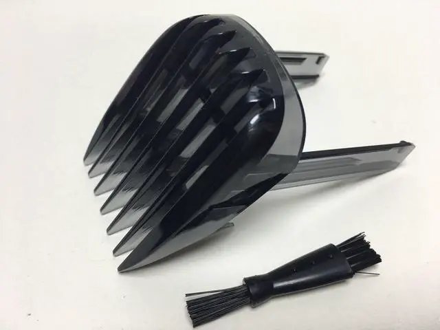 Main image of New HAIR CLIPPER COMB Trimmer BEARD Prewave Compatible With Philips COMB HC7460 HC7462 HC7460/13 HC7460/15 Series 7000 7-24MM MEDIUM Men's clipper hair Shaver Rzaor head  Black Replacement Parts