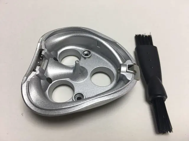 Main image of Shaver Razor Head Under Bottom Prewave compatible with Philips HQ7800 HQ7810 HQ7810XL HQ8100 HQ8140 HQ8141 HQ8142 HQ8150 HQ8155 HQ8160 HQ8170 Frame Men's Beard Brush Silver New