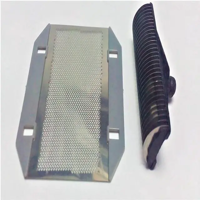 Alt view image 2 of 7 - Shaver Razor Outer Foil & Cutter Blade Prewave Compatible with Panasonic ES3830 ES3801 ES3800 ES3831 ES3832 ES3833 ES318 ES329 ES338 ES365 ES366 Men's Beard Replacement Parts New