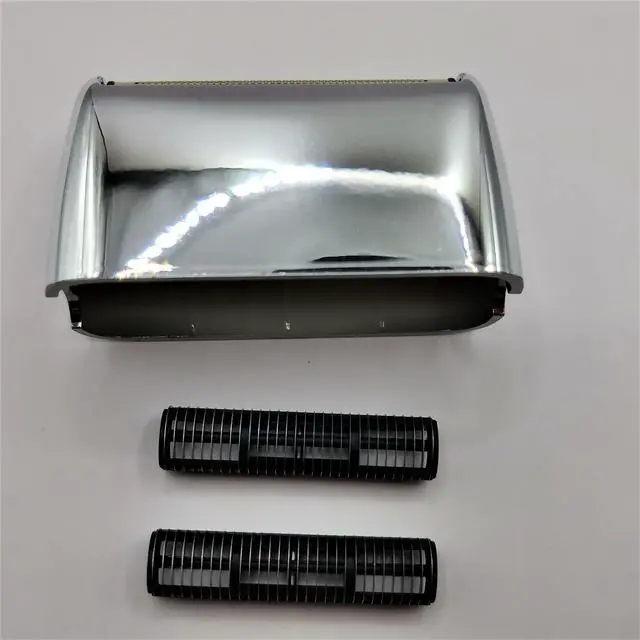 Alt view image 5 of 6 - Shaver 2X Blades Cutter + Replacement Foil Prewave Compatible with Babyliss Pro FoilFX02 #FXRF2G FXFS2G FXRF2 Razor Head Accessories Parts Silver New