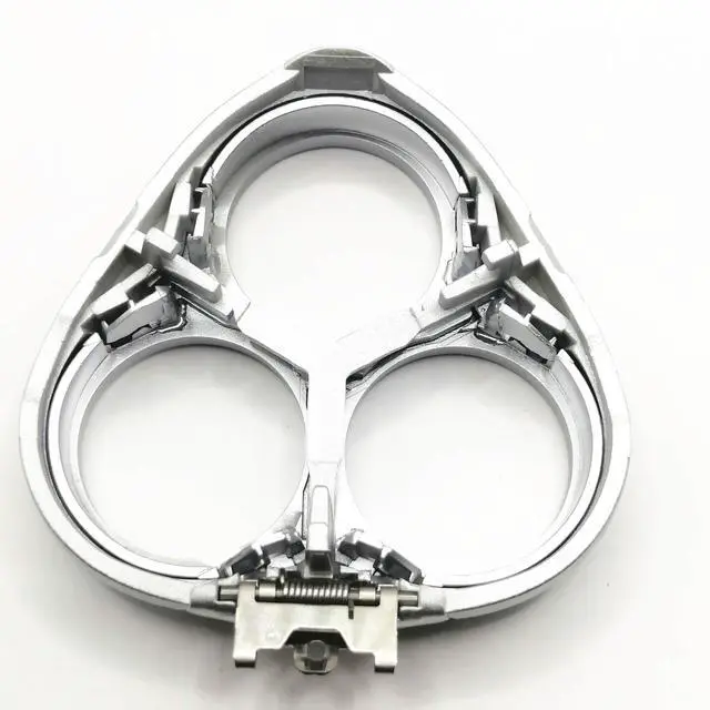 Alt view image 6 of 6 - Prewave Shaver Razor Holder Cover Men Beard For HQ9100 HQ9140 HQ9199XL HQ9190XL HQ9100XLCC HQ9140XLCC HQ9150XLCC Silver