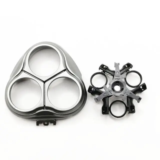 Alt view image 3 of 6 - Prewave Shaver Razor Holder Cover + Frame Plate Men Beard For HQ 8240XL 8250XL 8260XL 8270XL HQ8251 HQ8270CC 8290XL Silver